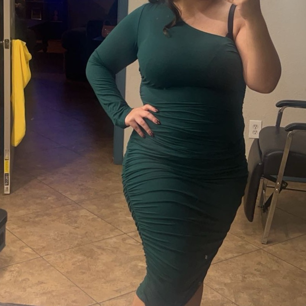 One shoulder Bodycon dress